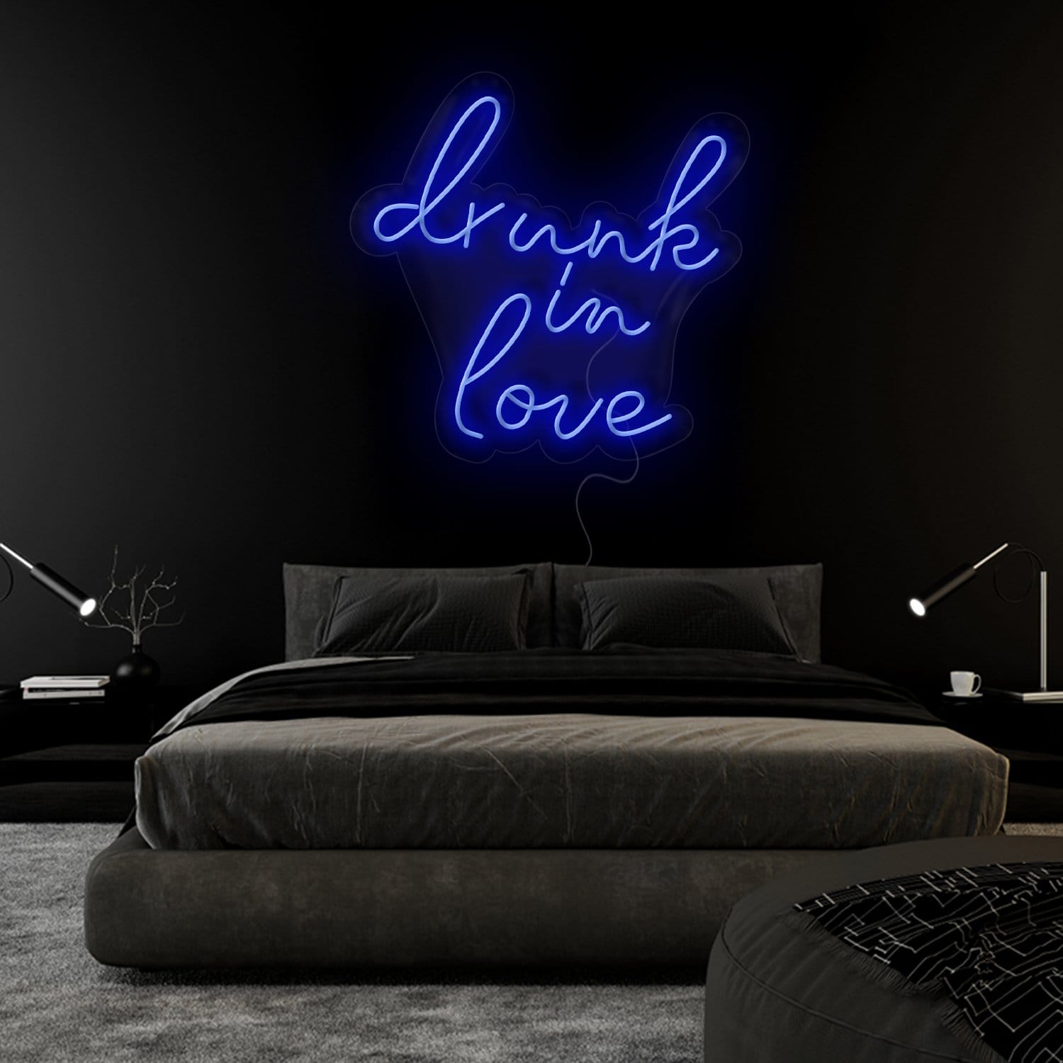 "Drunk in Love " LED Neon Sign Schriftzug - NEONEVERGLOW