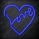 "Love" LED Neonschild Schriftzug Sign - NEONEVERGLOW