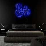 "2 Hände " LED Neonschild Sign - NEONEVERGLOW