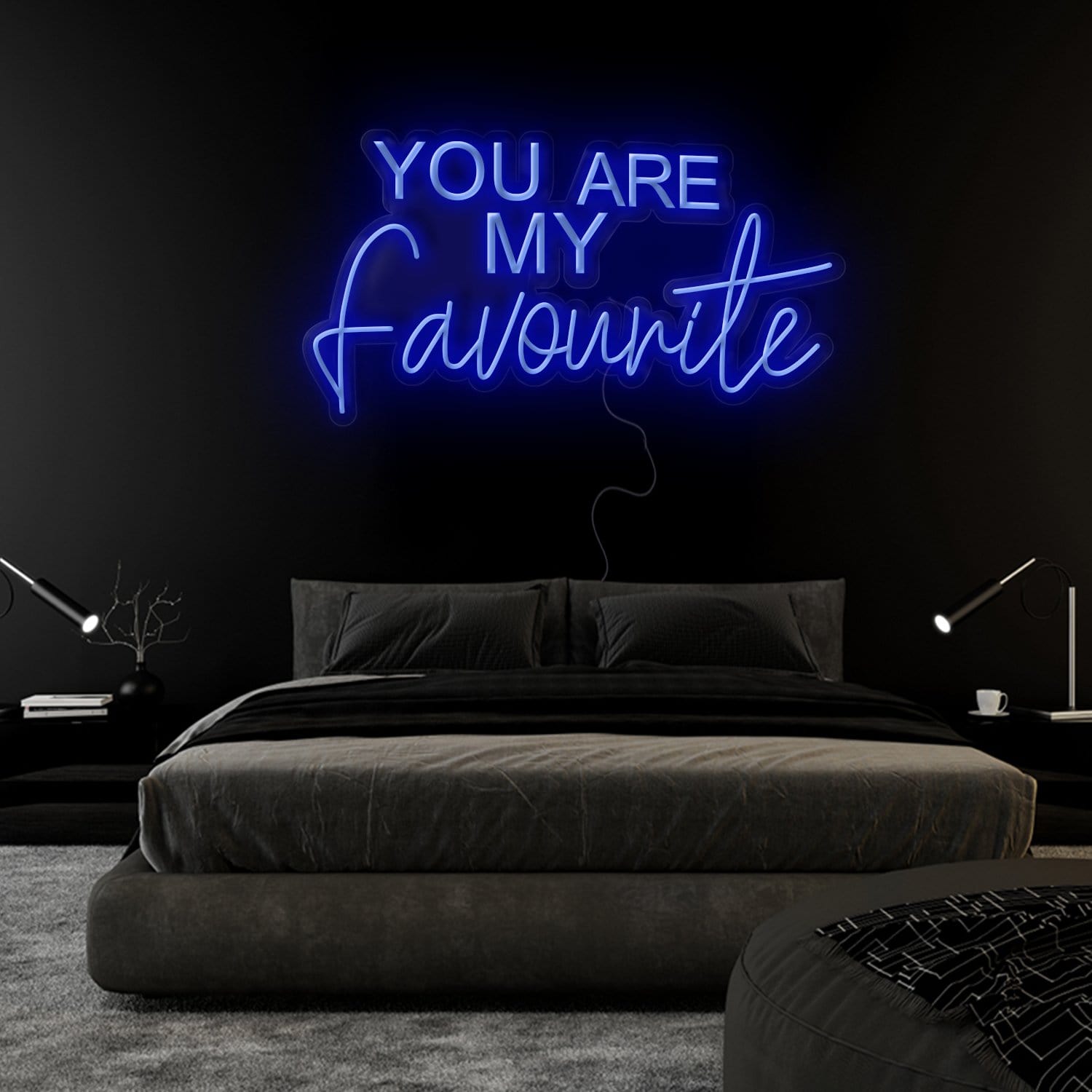 "You Are My Favourite" LED Neonschild Sign Schriftzug - NEONEVERGLOW