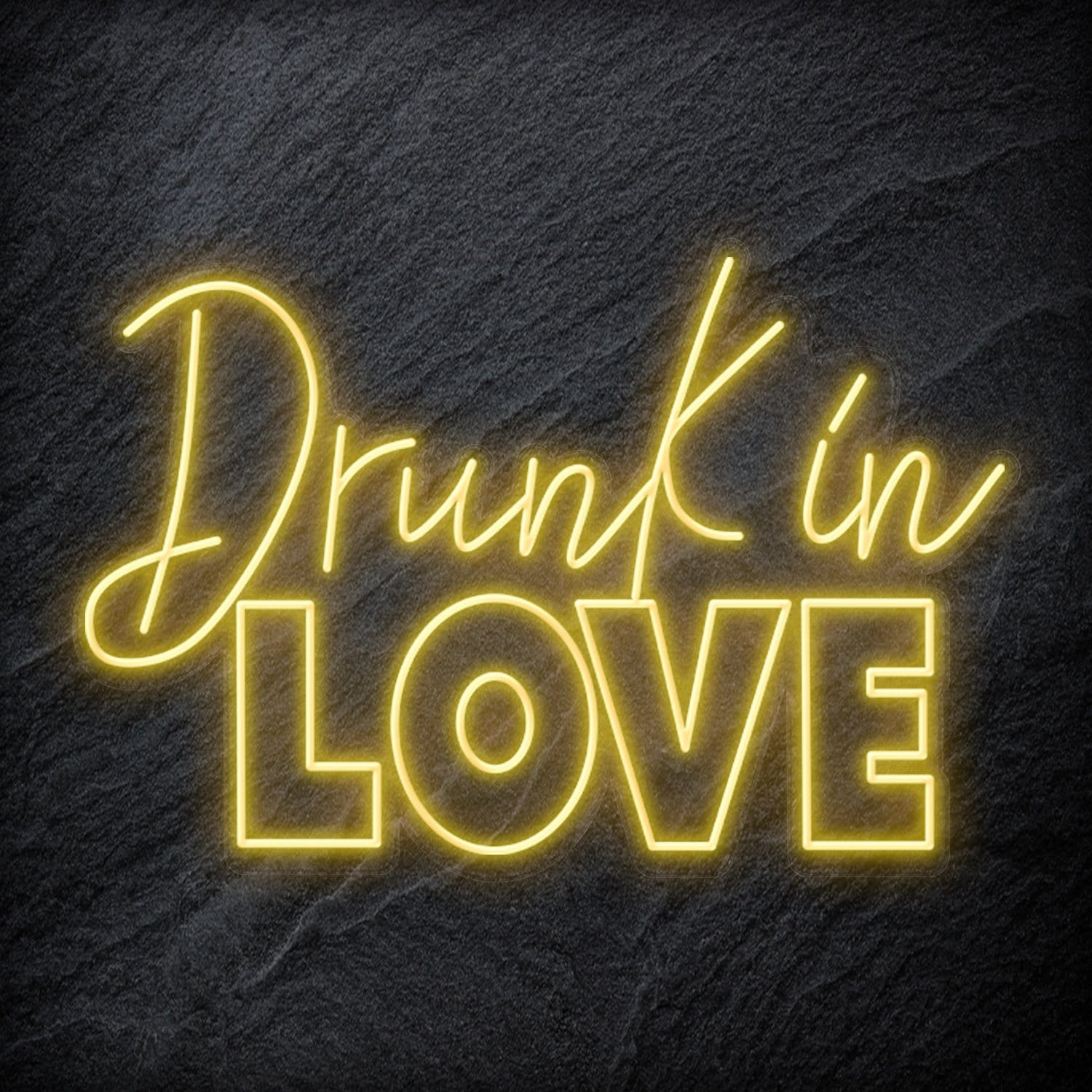 "Drunk in Love" LED Neon Schriftzug Sign - NEONEVERGLOW