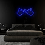 "Together" LED Neonschild Sign Schriftzug - NEONEVERGLOW