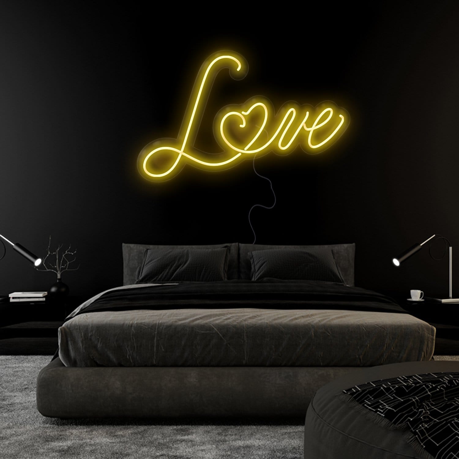 "Love" LED Neonschild Sign Schriftzug - NEONEVERGLOW