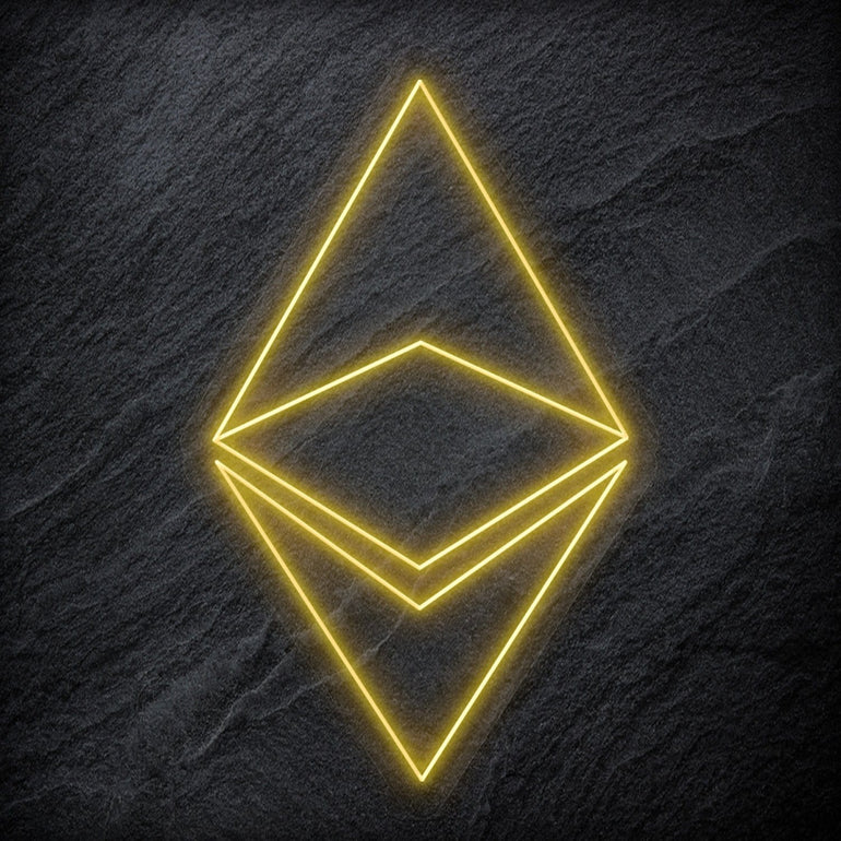 "Ethereum" LED Neonschild - NEONEVERGLOW