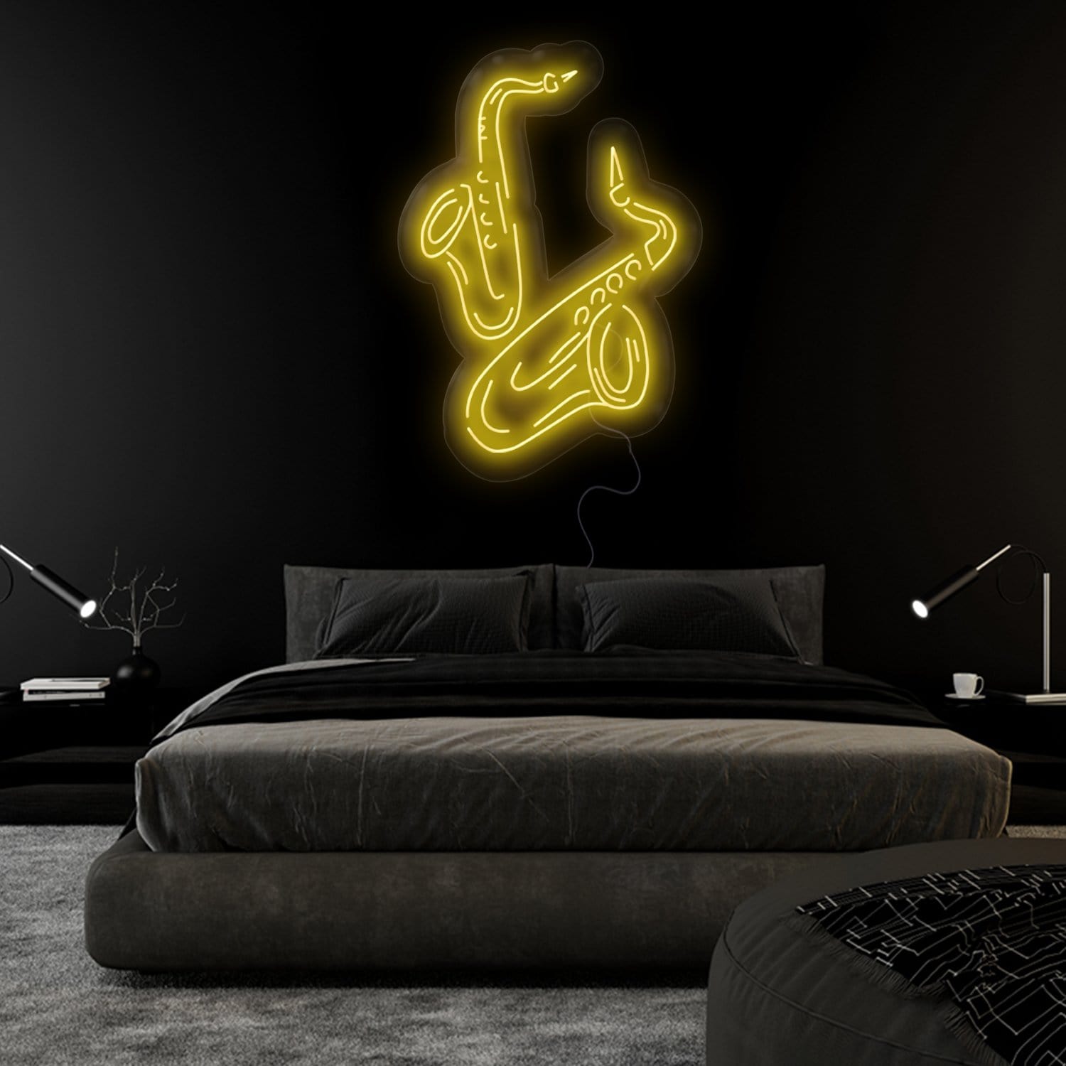 "Jazz Musik" LED Neonschild Sign - NEONEVERGLOW
