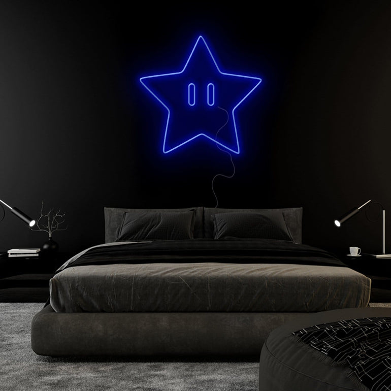 "Stern" LED Neonschild Sign - NEONEVERGLOW