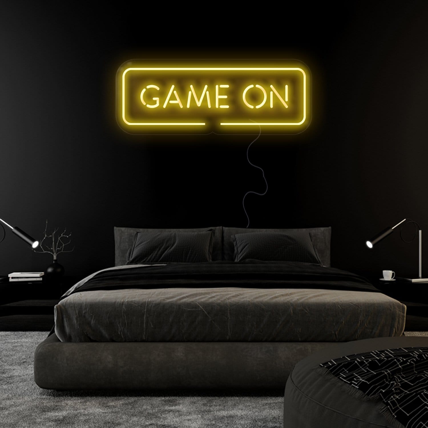 "Game On" LED  Neonschild Sign Schriftzug - NEONEVERGLOW