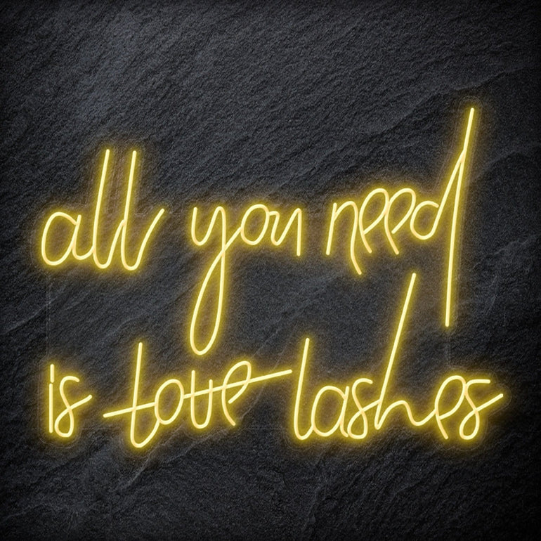 "All You Need is Lashes