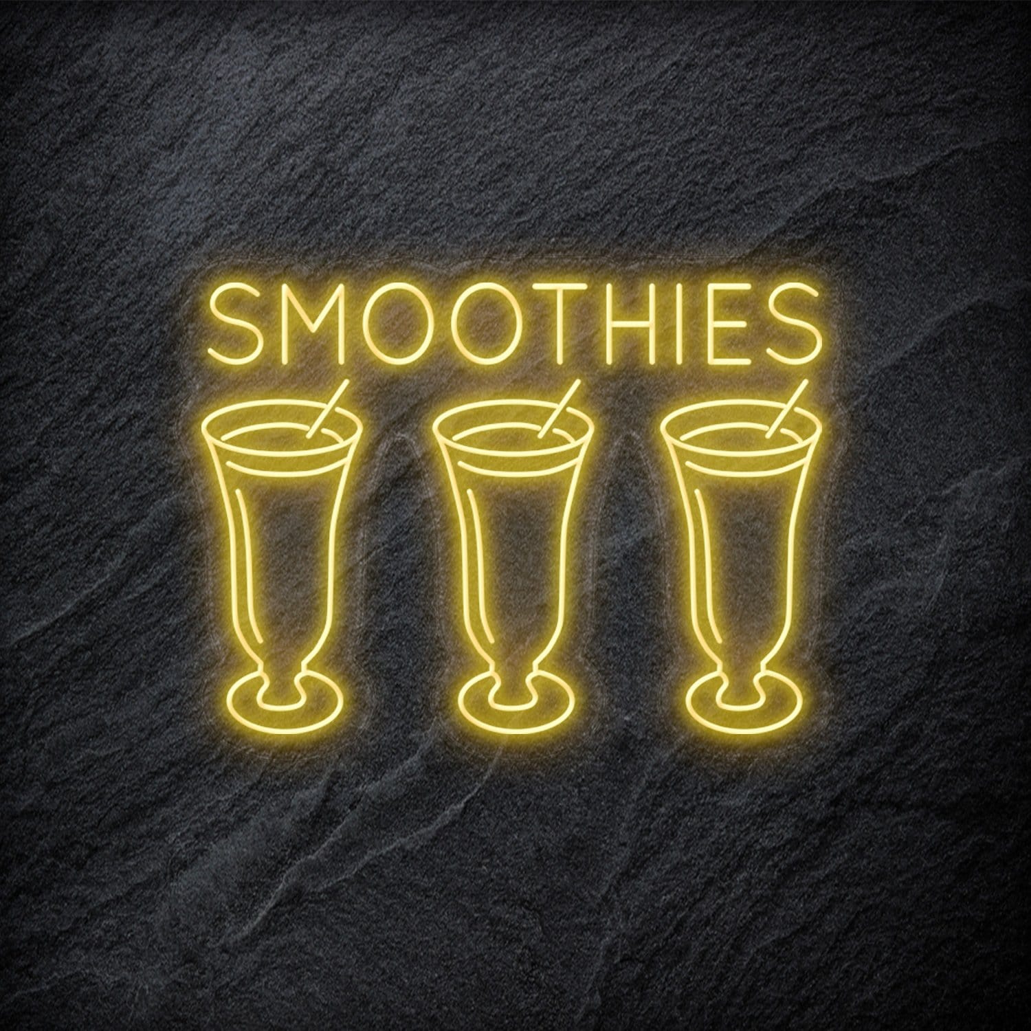 "Smoothies" LED Neon Schild - NEONEVERGLOW
