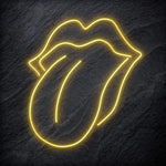 "Lips" LED Neonschild Schriftzug Sign - NEONEVERGLOW