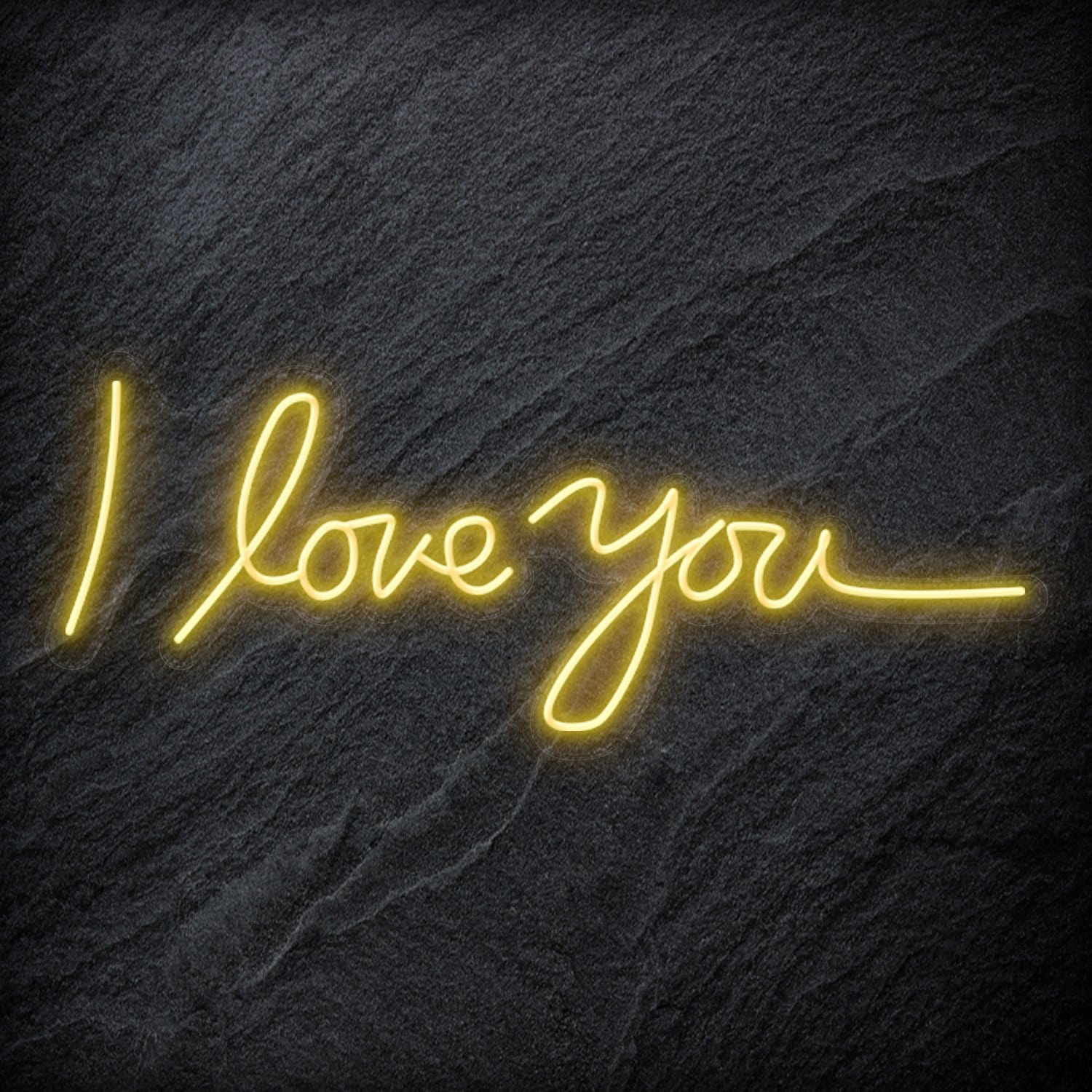 "I Love You" LED Neon Schriftzug Sign - NEONEVERGLOW