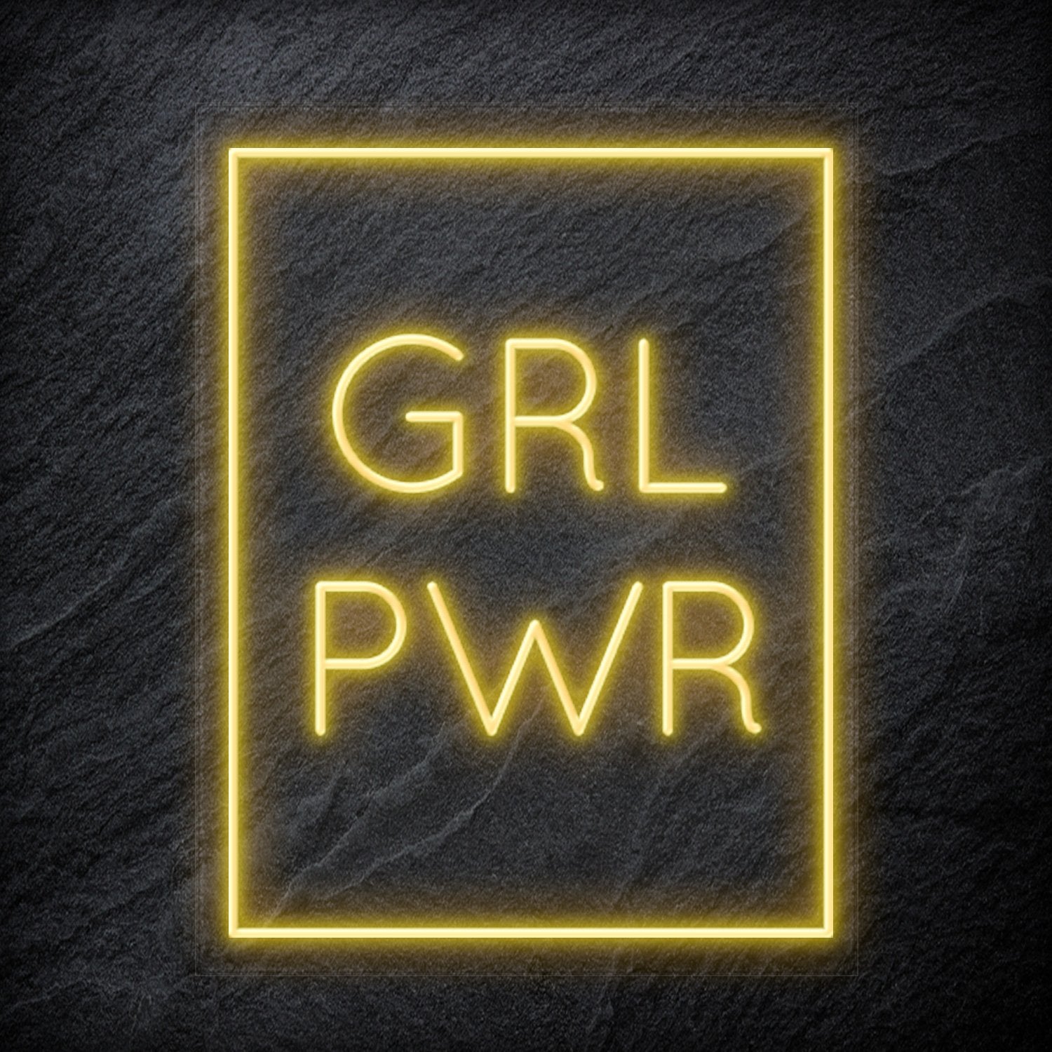 "Girl Power" LED Neon Schriftzug Sign - NEONEVERGLOW