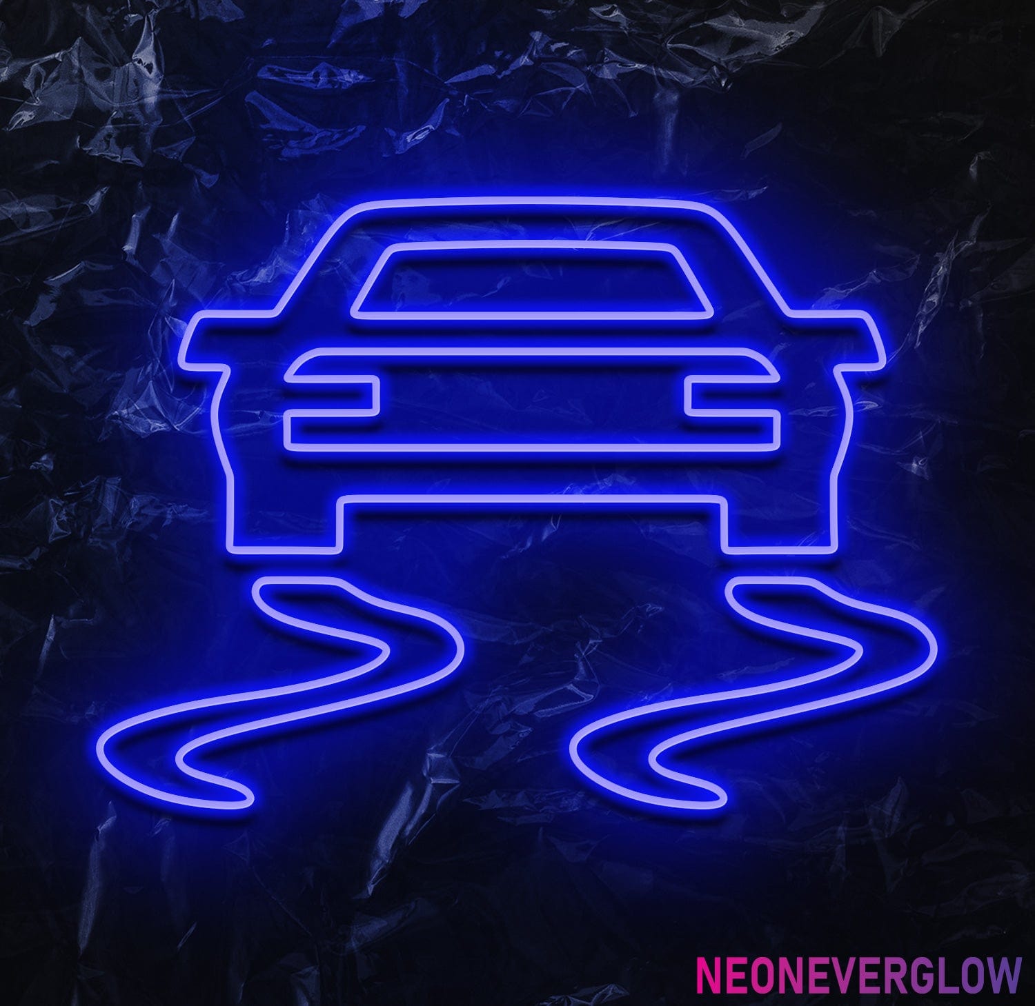 " Auto" LED Neonschild - NEONEVERGLOW