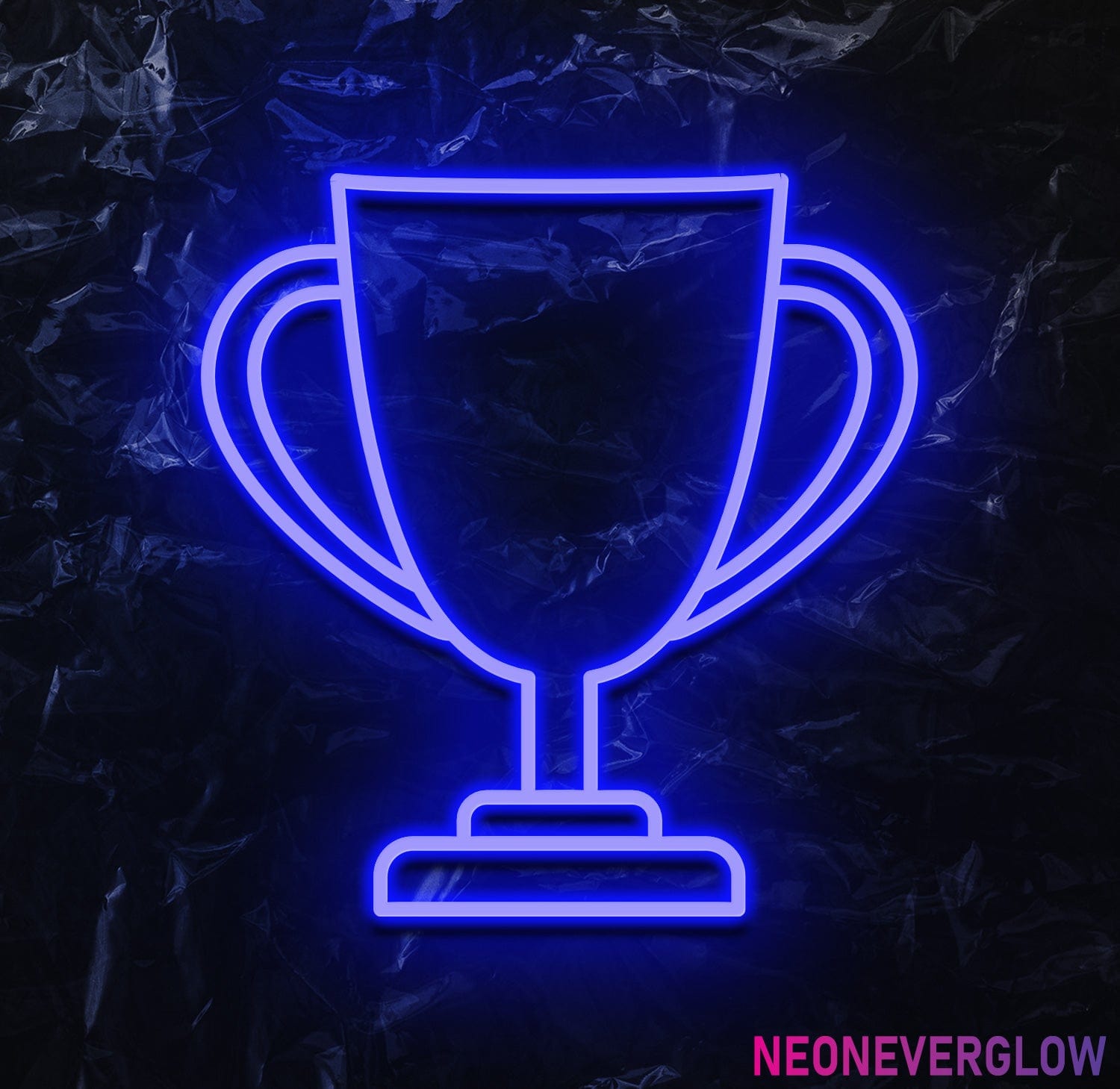 " Pokal Trophäe" LED Neonschild - NEONEVERGLOW