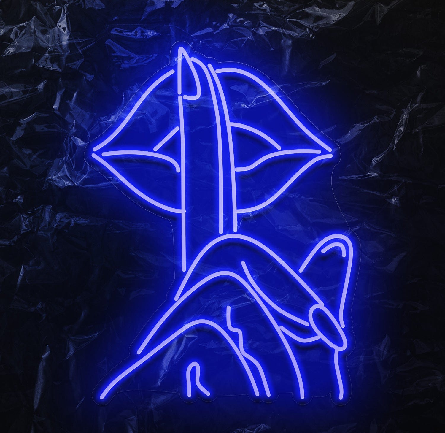 " Lippe Frau" LED Neonschild - NEONEVERGLOW