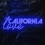 " California love" LED Neon Schriftzug - NEONEVERGLOW