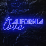 " California love" LED Neon Schriftzug - NEONEVERGLOW