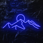 " Berge" LED Neonschild - NEONEVERGLOW