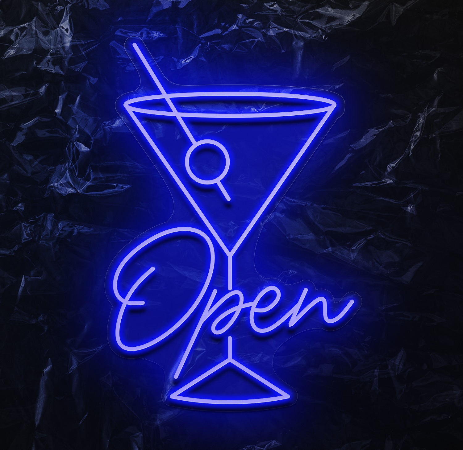 " Open " LED Neonschild - NEONEVERGLOW