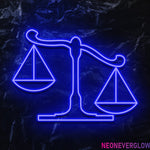 " Waage" LED Neonschild - NEONEVERGLOW