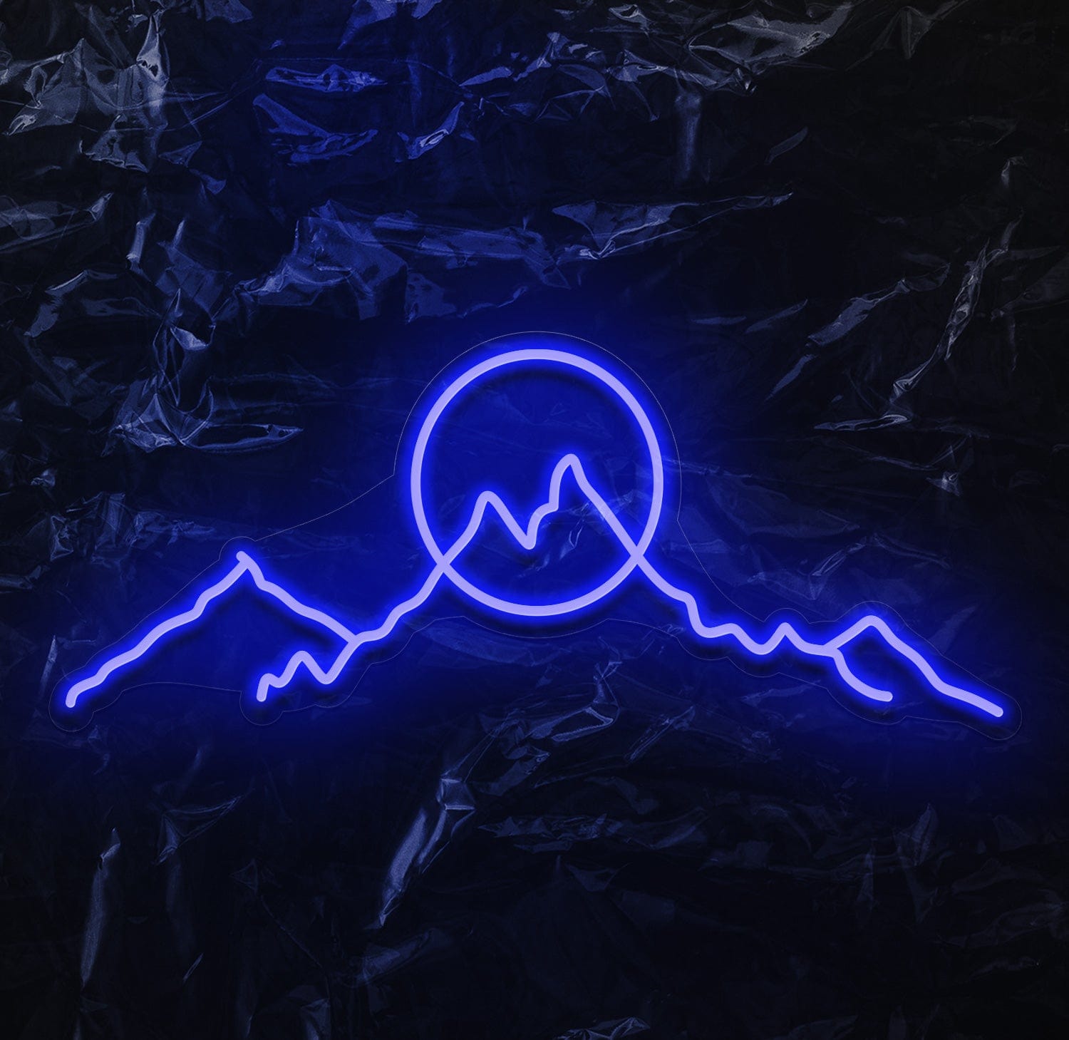 "Mountains " LED Neonschild - NEONEVERGLOW