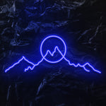 "Mountains " LED Neonschild - NEONEVERGLOW