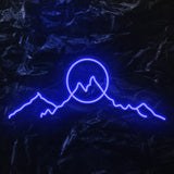 "Mountains " LED Neonschild - NEONEVERGLOW