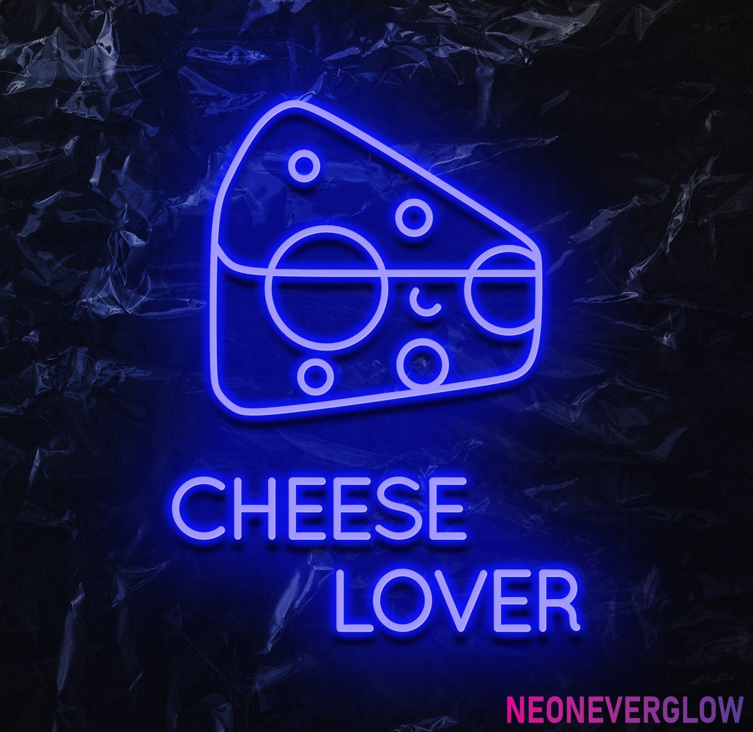 " Cheese Lover " LED Neonschild - NEONEVERGLOW