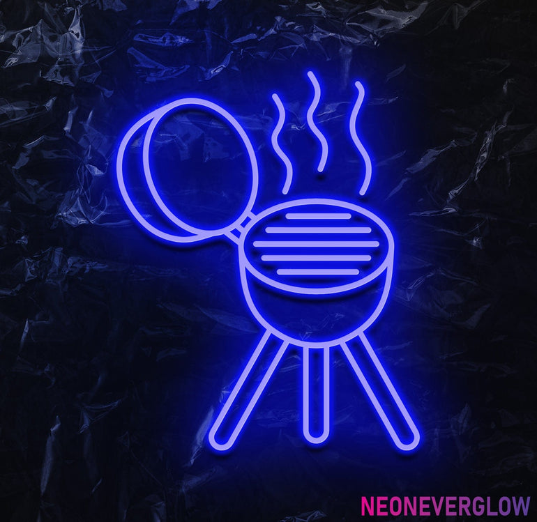 " Grillen" LED Neonschild - NEONEVERGLOW