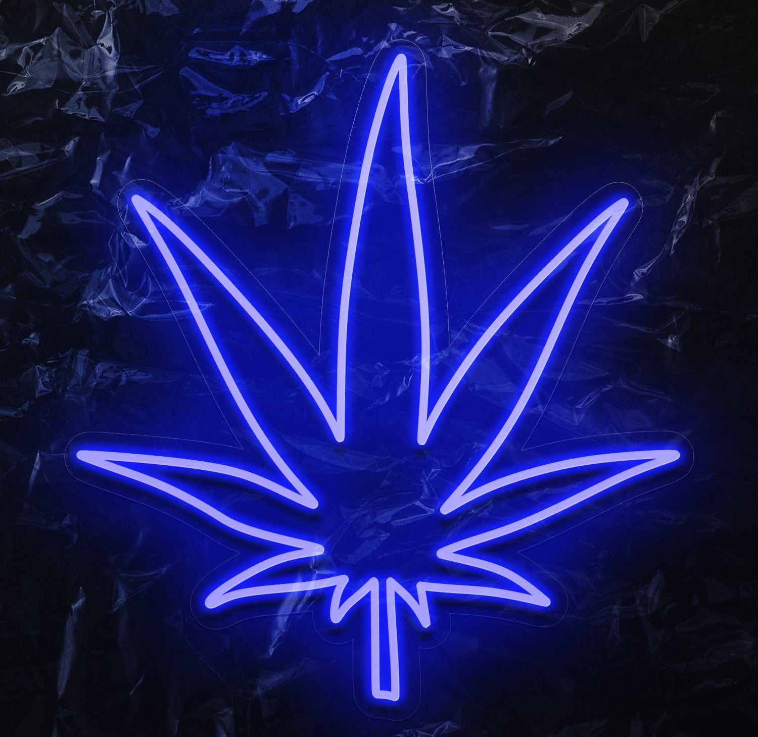 " Blatt" LED Neonschild - NEONEVERGLOW