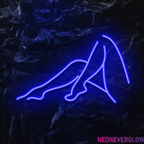 " Girl Beine" LED Neonschild - NEONEVERGLOW