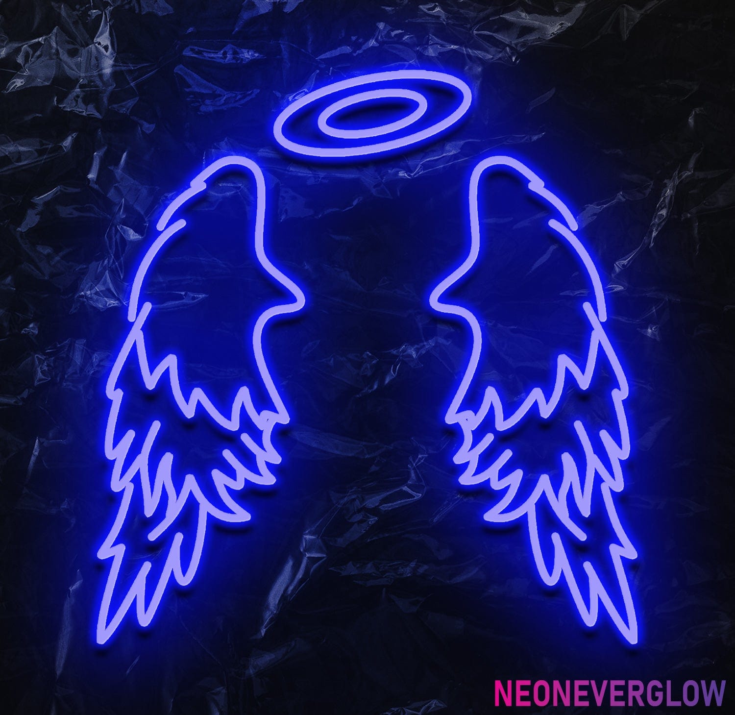 " Flügel" LED Neonschild - NEONEVERGLOW