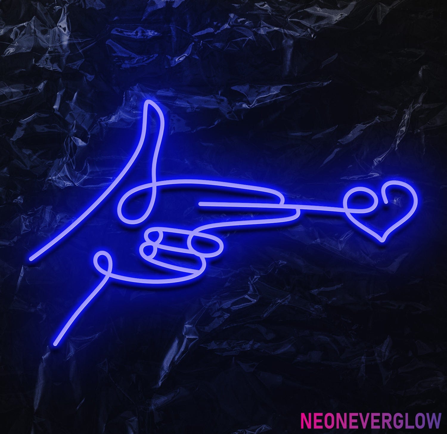 " Loveshot Liebe" LED Neonschild - NEONEVERGLOW