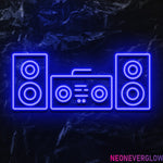 "Music Soundbox" LED Neonschild - NEONEVERGLOW