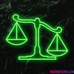 " Waage" LED Neonschild - NEONEVERGLOW