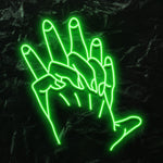 " Zusammenhalt" LED Neonschild - NEONEVERGLOW