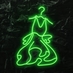 " Kleid" LED Neonschild - NEONEVERGLOW