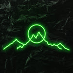 "Mountains " LED Neonschild - NEONEVERGLOW