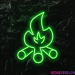 " Fire Flamme" LED Neonschild - NEONEVERGLOW