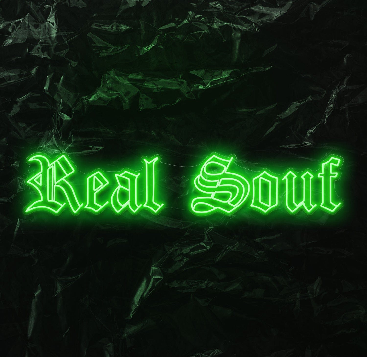 " Real Souf" LED Neon Schriftzug - NEONEVERGLOW