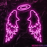 " Flügel" LED Neonschild - NEONEVERGLOW
