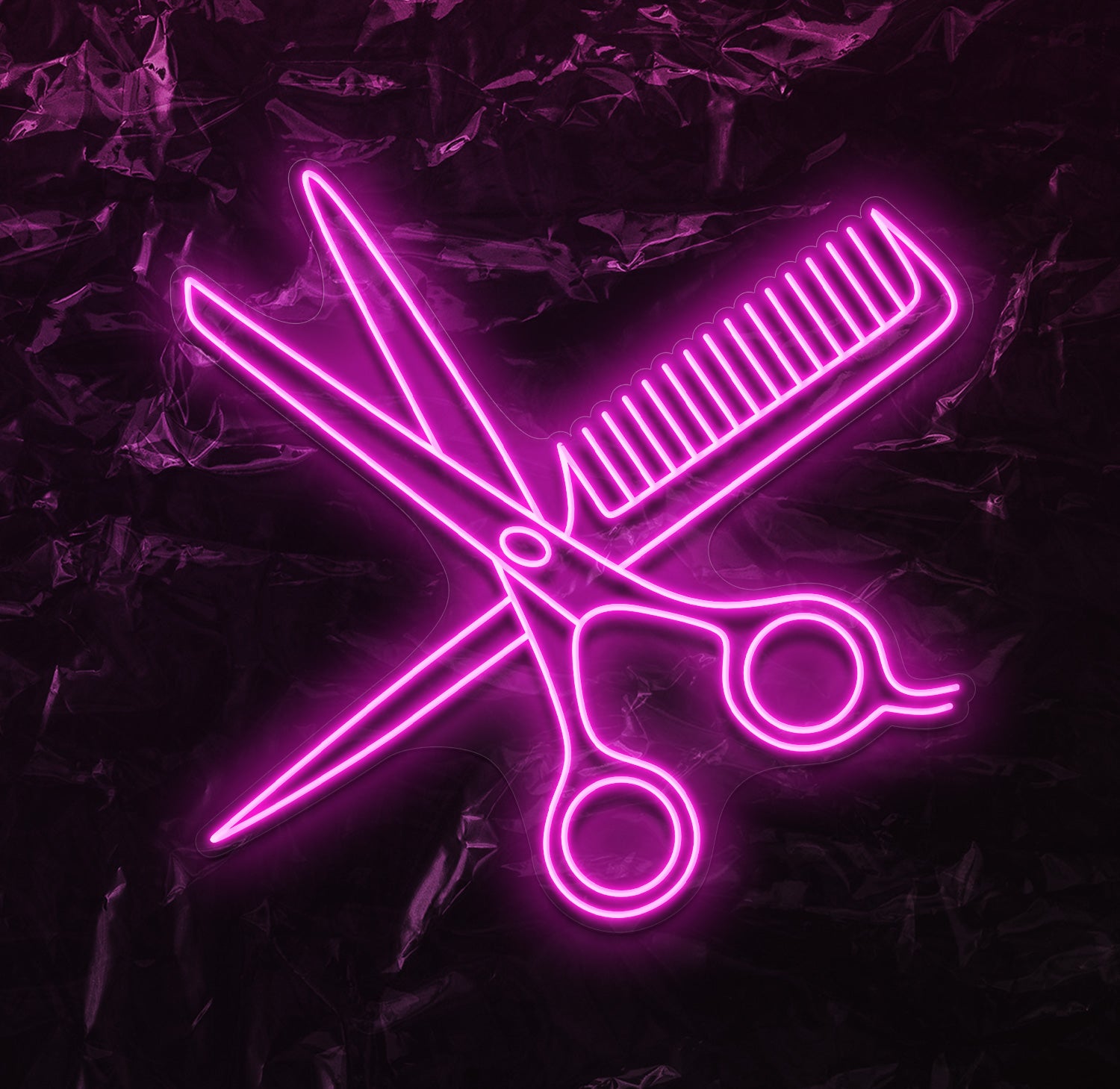 " Beauty Friseur" LED Neonschild - NEONEVERGLOW