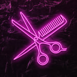 " Beauty Friseur" LED Neonschild - NEONEVERGLOW