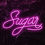 " Sugar " LED Neon Schriftzug - NEONEVERGLOW