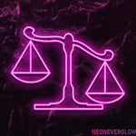 " Waage" LED Neonschild - NEONEVERGLOW