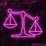 " Waage" LED Neonschild - NEONEVERGLOW