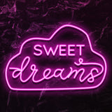 " Sweet Dreams" LED Neonschild - NEONEVERGLOW