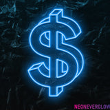 " $ " LED Neonschild - NEONEVERGLOW