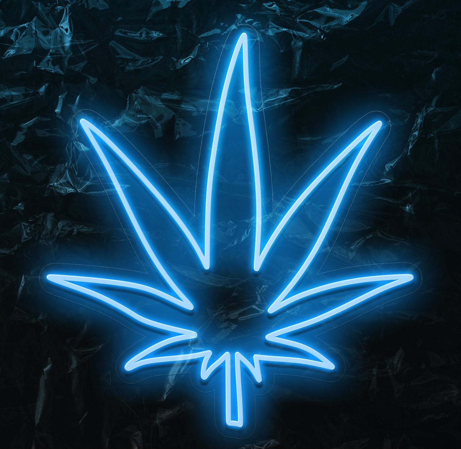 " Blatt" LED Neonschild - NEONEVERGLOW