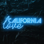 " California love" LED Neon Schriftzug - NEONEVERGLOW
